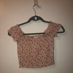 Off the shoulder shirt